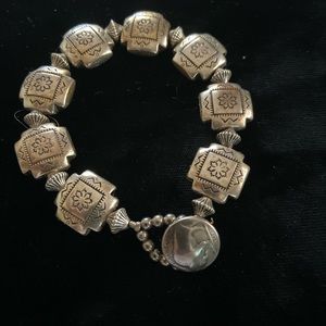 Silver Southwest style bracelet